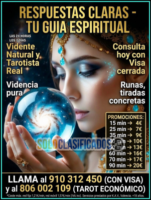 videncia pura runas tiradas concretas tarot por telefóno 24 ho...