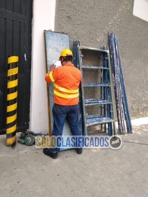 Renta de andamios para trabajo pintura... 