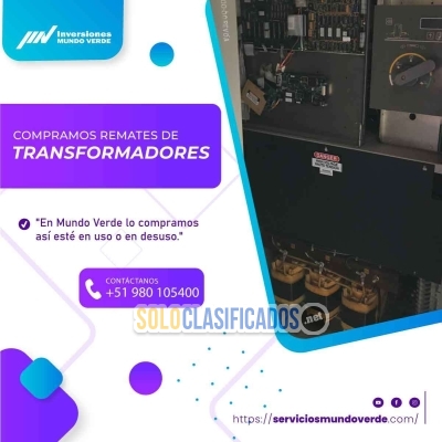 Solo Clasificados - ¡Transforma tu desuso en dinero! Servicio Mundo Verde compra equipos electrónicos - imagen: 5
