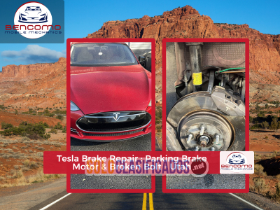 Tesla Brake Repair in Utah – Parking Brake Motor & Broken Bolt Fi...