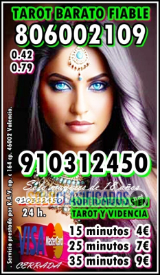 tarot telefonico 2026 Espana 4 euros 15 minutos tarifa cerrada la...