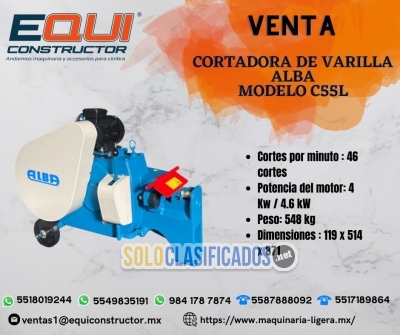 Venta Cortadora de Varilla Modelo C55L en Guanajuato... 