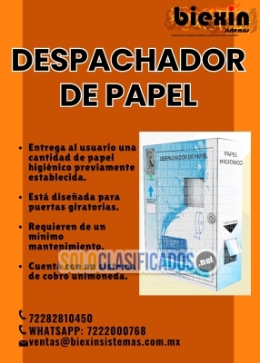 DESPACHADORES DE PAPEL – HIGIENE Y EFICIENCIA PARA TU NEGOCIO... 