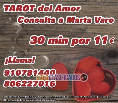 Encuentra la guía en tu camino al Amor con el Tarot de Marta... 