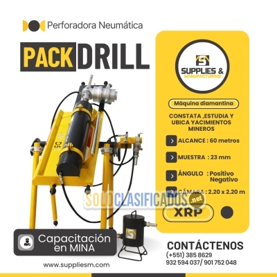 PACK DRILL SM D50 (NEUMÁTICA DIAMANTINA )... 