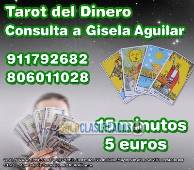 Llama al Tarot del Dinero de Cristina Aguilar... 