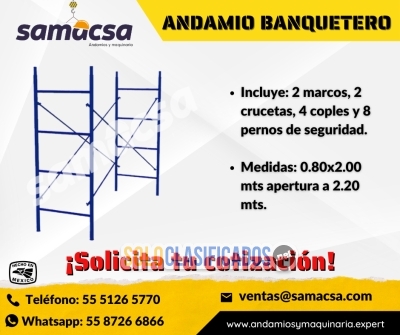 Andamio Diseño Banquetero... 