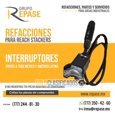 REFACCIONES PARA REACH STACKERS INTERRUPTORE INTERRUPTOR DE MARCH... 