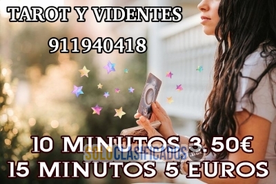 Tarot videntes y médium económicos 15 minutos 5€  certeros visa... 