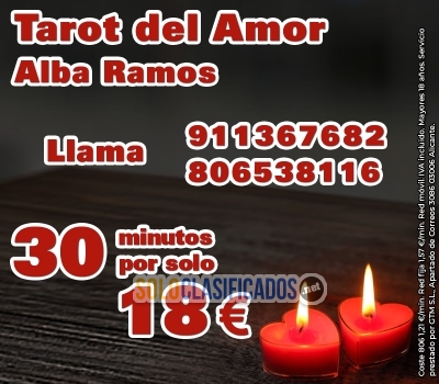 Llama y consulta El Tarot del Amor con Alba por 18 euros 30 minut... 