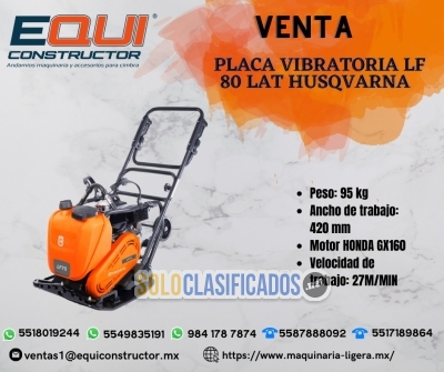 Venta Placa Vibratoria LF 80 en Michoacán... 