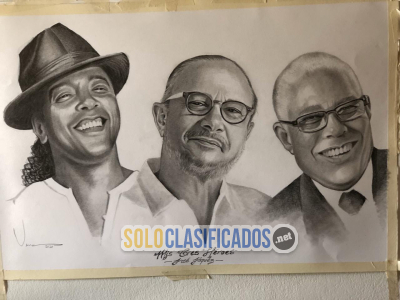 Pinturas Al Oleo Y Carboncillo Rd! (Cotizaciones via whatsap)...