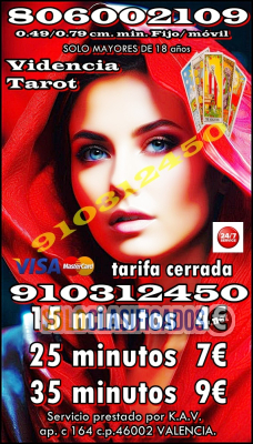 Videntes Recomendadas por sus aciertos 910312450  las 24 hora...