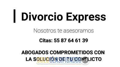 DIVORCIO EXPRESS ASESORÍA LEGAL 55 87 64 61 39   CUAUTITLÁN IZCAL... 