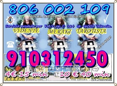 tarot visa 4eur 15min/7eur 25min/12eur 45min 910312450/806002109... 