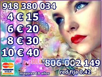 Solo Clasificados - Mis dones de videncia pueden mostrarte todas las posibilidades 932424782  visa 8 € 30  red fija  806002858 - imagen: 1