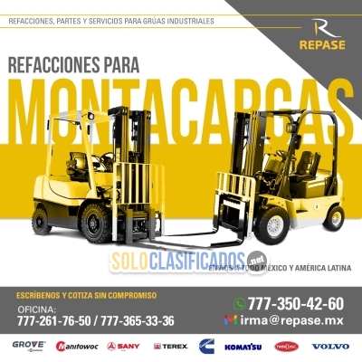 REFACCIONES Y  PARTES PARA  MONTACARGAS... 