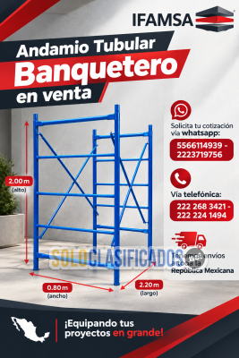 VENTA DE CUERPOS DE ANDAMIO BQT...