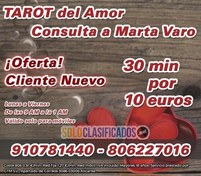 Encuentra la guía en tu camino al Amor con el Tarot de Marta ll... 