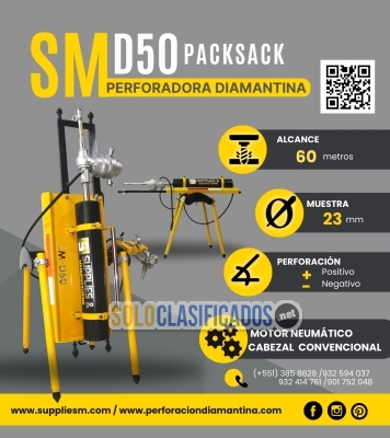 PACKSACK SM D50 / PERFORADORA DIAMANTINA... 