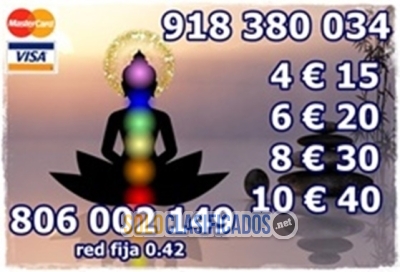 Videncia espiritual del AMOR VISA 10 EUROS 40 MINUTOS  918380034... 