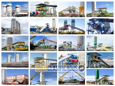 Solo Clasificados - PLANTA DE HORMIGÓN DE 90 m3  MEZCLADORA TWINSHAFT (ITALIANA) - imagen: 5