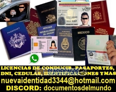 Licencias de conducir pasaportes DNI y mas... 