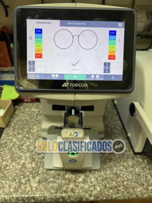 Brand new Topcon SOLOS Automatic Lens Analyzer...