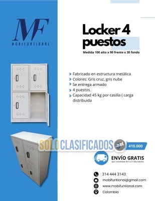 locker en promoción economico envio nacional... 