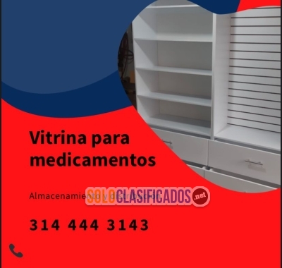 vitrina para medicamentos... 