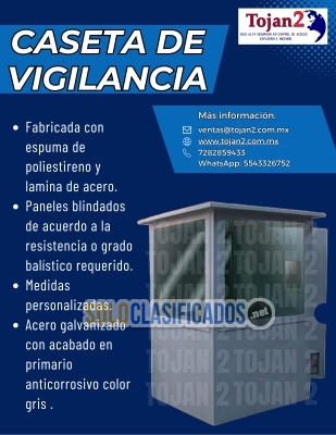 CASETA DE VIGILANCIA  PROTECCIÓN DE ACCESO... 