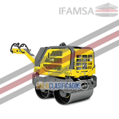 RODILLO VIBRADOR WACKER NEUSON MODELO RD7 EN IFAMSA... 
