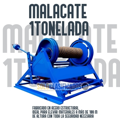 MALACATE PARA 1TON... 