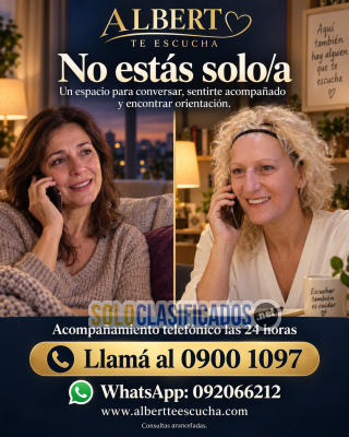 Solo Clasificados - Tarot y Acompañamiento 24 hs: Albert te escucha en todo el país - imagen: 3