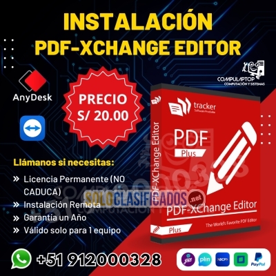 Instalación Remota PDF XCHANGE Editor de archivos... 