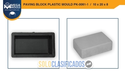 Moldes De Plástico Para Adoquines Decorativos... 