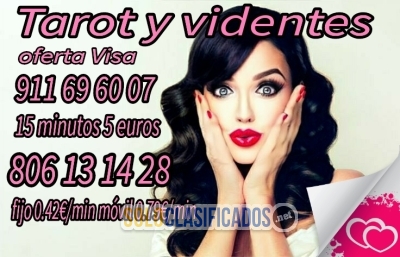 TAROT PROFESIONAL Y VIDENTS Y MÉDIUM 15 MINUTOS 5 EUROS  VISA  OF... 