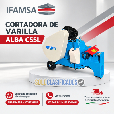 CORTADORA DE VARILLA ALBA C55L...