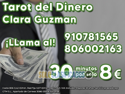 Llama y consulta el Tarot del Dinero de Clara... 