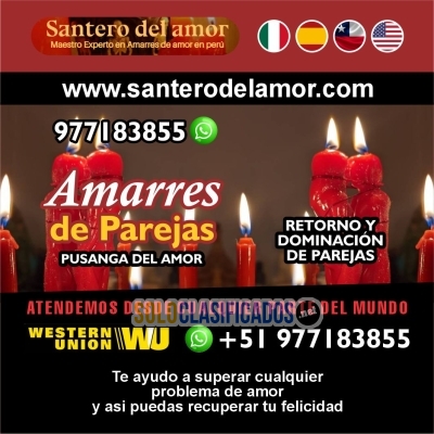 RECUPERA EL AMOR  AMARRES SANTERO DEL AMOR... 