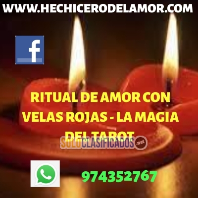 RITUALES DE AMOR CON VELAS ROJAS // LA MAGIA... 