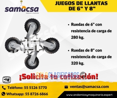 Solo Clasificados - Llantas de Alta Resistencia para Andamios 8