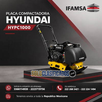 PLACA COMPACTADORA HYUNDAI HYPC1000...