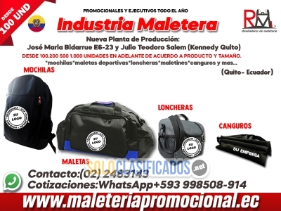 FABRICACION DE ARTICULOS PROMOCIONALES  PARA EMPRESAS EN QUITO EC... 