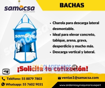 BACHA SAMACSA PARA ELEVACIÓN DE CONCRETO... 