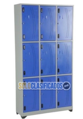 SEGURIDAD Y ORDEN: LOCKERS DE 4 PUESTOS PARA CELULARES... 