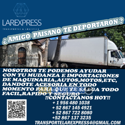 MUDANZAS Y CRUCES INTERNACIONALES MEX Y USA...