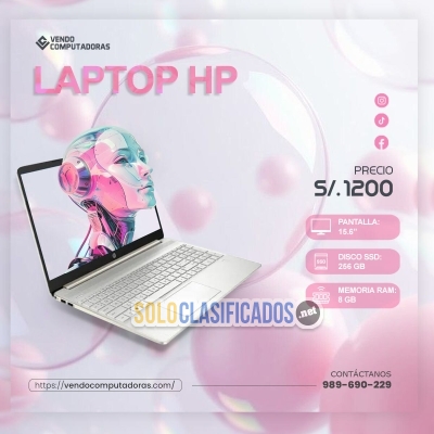 Solo Clasificados - Laptop HP a Precio de Remate con vendocomputadoras - imagen: 5
