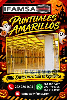 Puntuales Amarillos Reforzados de [Cantidad] Piezas...
