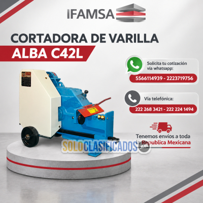 CORTADORA DE VARILLA ALBA C42L...